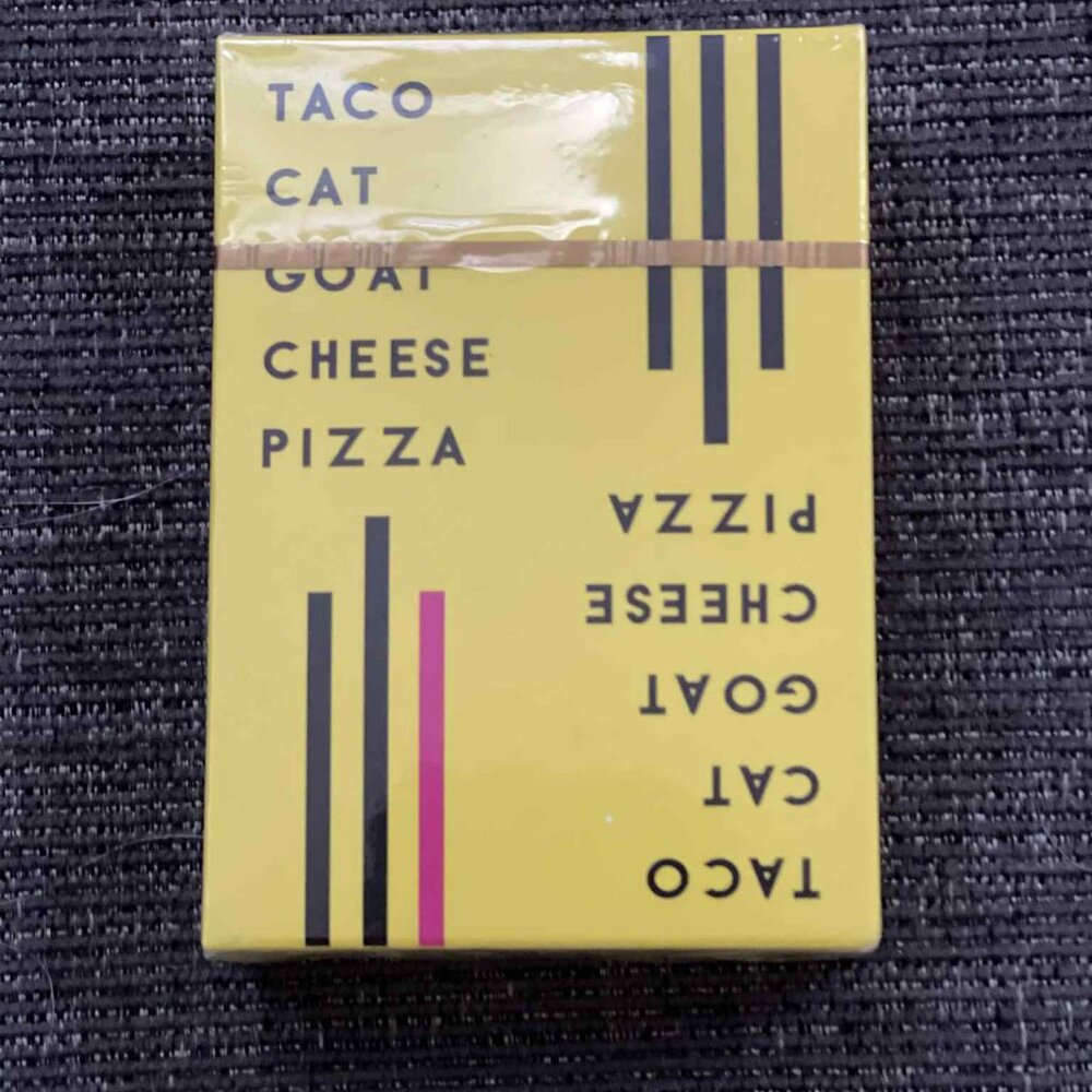 UNOPENED Taco Cat Goat Cheese Pizza Card Game
